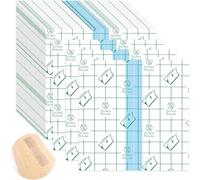 20Pcs Tattoo Cover Up Patchs - Waterproof & Breathable Skin Concealer for Tattoos/Scars/Bruises, 0.02mm Ultra Thin, Natural Looking, Stays 7 Days, Flexible & Cuttable (White)