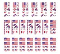 20PCS Temporary Tattoos for World 2026, Waterproof Tattoo Stickers for Face & Body, Non-Toxic National Tattoos,Ideal for Independence Day, Football Sports Events, Party Celebration，A