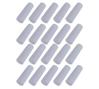 20pcs Tent Pole Straight Connector for Camping Canopy Poles - Compatible with Fiberglass Aluminum Carbon Fiber Poles, 8.5mm/11mm/12mm/16mm/19mm Inner Diameter, Plastic Fixed Joint Splice Repair Kit