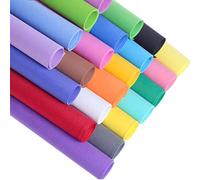 20pcs Thick Craft Foam Eva Craft Foam Color DIY Bulk Color Eva Foam Papers Craft Project Supplies Origami Assorted Colors Foam Sponge Papers The