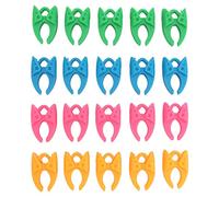20Pcs Thread Spool Huggers, Reusable Anti Thread Spool Clamps Small Spool Saver for Embroidery, Quilting, Sewing