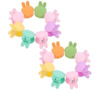 20pcs Tiny Rabbit Hair Claw Clips for Girls and Babies