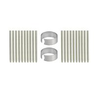 20pcs Tips Nibs Compatible with One By Wacom & Wacom Bamboo Intuos (Pro) | for Intuos 5&4&3/Intuos Pro(PTH-451/651/851)/Cintip/Cintip Companion 1&2&Hybrid/Cintip 13H, CTE-,MTE-,CTL-,CTH- Serie, Black