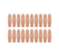 20PCS Torch Contact Tip Copper Contact Tip MIG MAG Copper Contact Tip M6 Welding Contact Tip Welding Torch Contact Tip for 0.8mm 1.0mm 1.2mm Threads Welder Tips (1.0)