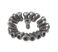 20Pcs Torx Screws M2 M2.5 for .5 M5 For Replacement Screws for CNC Lathe Tools Suitable for Hard Alloy Blade Tool Holders (M2 * 5)