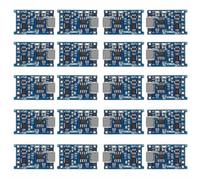 20pcs TP4056 Type-C USB 5V 1A 18650 Lithium Battery Charger Module Li-ion Charging Board TC4056A with Dual Protection Function