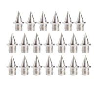 20pcs Track Spikes,Running Spikes,Running Spikes for Kids, Cricket Spikes Replacement,Stainless Steel Spikes for Shoes,Spikes Shoes for Running,Running Spike Shoes,for Long Jump Track Field Sprint
