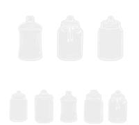 20pcs Transparent Dried Flower Bookmark, Botanical Specimen Clear Bookmark Beautiful Flower Page Pressed Clips Crafts for Reading Scrapbook DIY (Style F)