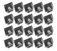 20Pcs Transparents Blanks Keycap Set 1U 1X Original Height Crystal Translucent Keycaps For Mechanical Keyboards Transparent Keycaps