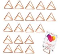 20PCS Triangular Card Holder Place Card Clips, Table Number Holders with Metal Photo Holder, Place Card Holders for Weddings Parties, Creative Desk Organizers, Card Display Stand for Menu and Leaflet