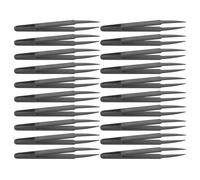 20Pcs Tweezers Carbon Fiber AntiStatic High