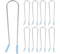 20pcs U-shaped Hot Roller Clips Replacement Metal, Made of Durable 304 Stainless Steel -Product Info:Electric hair curling pins -Size:7 (Sky-blue - yourself at home by using these hair curler...
