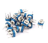 20Pcs UKM-065 Variable Resistors 1M Ohm 3 Terminals Trimmer Potentiometer Potentiometers Adjustable Resistor Specialised accessories