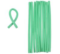 20pcs Universal Hair Curler Stick No. 6 1.0mm Foam Epe Cold Wave Rod | Heatless Styling Rods, Gentle for Home Use, Suitable for Short or Long Hair, Travel Hairstyling Random Color