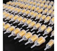 20Pcs Universal Inline Fuel Filter Gas Oil Filter 100x33mm for Car Motorcycle ATV