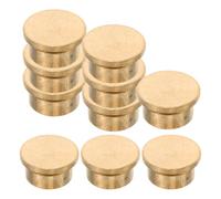 20pcs Universal Metal Nail Spinner with 360 Degree Rotation Golden | Precision Bearing Design, Lightweight Portable Build, for DIY Nail Practice and 3d Nail Art Creations