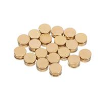 20pcs Universal Nail Rotating Shaft with Metal Bearing, Golden | Spinners for Card Making, 360° Precision Rotation, Portable Lightweight Design for Salon Use and DIY Nail Practice