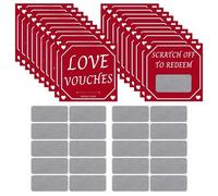 20Pcs Valentines Scratch Card for Her Him Personalised Scratch Card Couples Scratch off to Reveal Surprise Card Date Night Idea Valentines Day Anniversary Birthday Gift