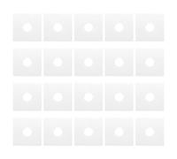 20Pcs Vinyl Record Inner Sleeves White Kraft Paper Reusable Record Protector 12in Square