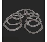 20pcs Wave Washers 304 A2 Stainless Steel Crinkle Washers for M3 M4 M5 M6 M8 M10 M12-M41 - Durable and(M4x8x0.3mm)
