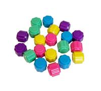 20Pcs Weighted Gonggi Jack Stone Pebbles Set Korea Traditional Play Game Metal Beads Inside Colorful Gonggi Dice Flying Toy Finger Exercise Toy Fidget Toy Party Game Family Game