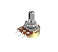 20PCS WH148 Single Linked Potentiometer with Cap B1K 2K 5K 10K 20K 50K 100K 500K 1M Handle Length 15mm Adjustable Resistance(250K OHM)
