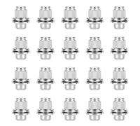 20Pcs Wheel Nuts Set Replacement for Jaguar F-Type, S-Type, X-Type, XF Series, XJ X350/X351/X358, XK/XKR Series, M12 x 1.5 Wheel Lug Nuts