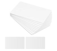 20pcs White NFC Cards NTAG215 Rewritable Blank Card with Chip, 504 Bytes Memory, PVC Programmable Cards for Business, Compatible with NFC Enabled Devices