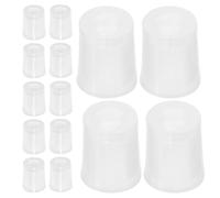 20pcs White Plastic Transfer Head Kit for Essential Oils and Toners