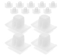 20pcs White Pom Wheel Arch Retainer Clips for Cars and Trim | Door Panel Trim, Side Skirt Mounting and Mudguard Installation, Long-lasting Hold and Panel Protection