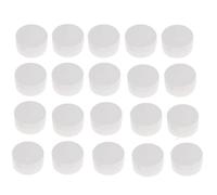 20Pcs White Rattle Box Noise Maker Insert Squeaker Plastic Ring Box Repair Fix Baby Rattle Accessories (20mm) Rattles and Plush Rings