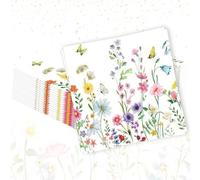 20PCS Wildflower Napkins Floral Napkins Flower Butterfly Tea Party Napkin Wildflower Theme Decorations for Party Wedding Baby Shower Bridal Shower