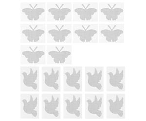 20PCS Window Screen Repair Patch for Fly Screens for Windows, Self-Adhesive Window Screen Mesh for Screens Windows Repair, Sturdy Net for Fixing Holes and Tears, Easy to Use and Long-Lasting