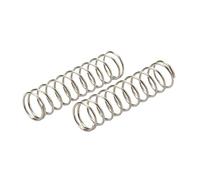 20pcs Wire Dia 0.1mm Stainless Steel Compression Spring Spring Steel Spiral Pressure Spring Length 5-25mm OD 0.8/1/1.2/1.4mm(12mm,1.4mm-0.1mm)