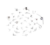 20PCS Wire Diameter 0.3mm Micro Mini 304 Stainless Stee Torsion Spring For Jewelry(NO1)