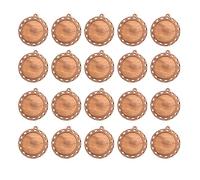 20pcs Wooden Jewelry Base round Pendant Blank for DIY Craft Projects | Smooth Safe Edges, Multi-project Pack, Resin Inserts and Chokers, Workshop Use