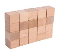 20pcs Wooden Stamp Blocks for DIY Crafts Engrave Patterns