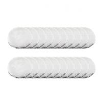 20Pcs Wool Polishing Pad 3 Inch 75mm and Buffing Wheel for Orbital Polisher Buffer