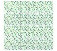 20pcs Wrapping Paper Roll Green Shamrock for St Patrick's Day Gifts | Paper Material, Tear-resistant Finish, Irish Theme Decoration, for Gift Boxes, Present Bags, Craft Projects