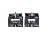 20pcs Xb2 Push Button Switch Zb2be102c(nc) Knob switch Block Zb2-be101c (no) IDGTTLDF(10pcs NO 10pcs NC)