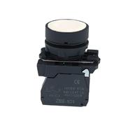 20Pcs XB5 AA31 Plastic Restart Power Start Stop Momentary Push Button Switch Normally Open NO NC Red Green Yellow 22mm ZB5(White,2NC)