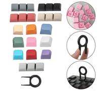 20PCS XDA 1X Colorful ABS Keycaps Compatible with For MX Mechanical Keyboards Enhance Your Keyboard Experience (beige)