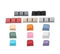20PCS XDA 1X Colorful ABS Keycaps Compatible with For MX Mechanical Keyboards Enhance Your Keyboard Experience (black)