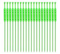 20Pcs Zip Tie Snow Chains for Motorbike/Ebike 20 inch Nylon Snow Chains for Emergency Security Winter Driving Green