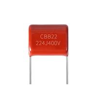 20pcsCBB22 224J400V 400V224J 220nF 400V 5% P10 10mm Pitch Metallized Polypropylene Film Capacitors