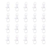 20Pieces Multicolored Clasps Quick Installation Design Crafting Essential Craft Projects Suitable for Beginners Lobster Clasp