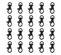 20Pieces Multicolored Clasps Quick Installation Design Crafting Essential Craft Projects Suitable for Beginners Lobster Clasp