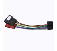 20pin For ISO Adapter Cable for Car Radio with DIN Connector, Suitable for Various Car Stereo Models Operating at 8 12V, Made from ABS Material