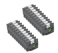 20PK 8.8mm HSe221 Heat Shrink Tube Label Tape Compatible with Printer Models Label Maker Models for Part Number HSe221 HSe 221 HSe-221 E550WVP P750WVP H500