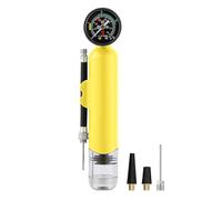 20PSI Manual Tire Pumps With Pressure Gauge Balloon Volleyball Basketball Inflator Portable Inflating Pumps Tool Balloon Volleyball Basketball Inflator